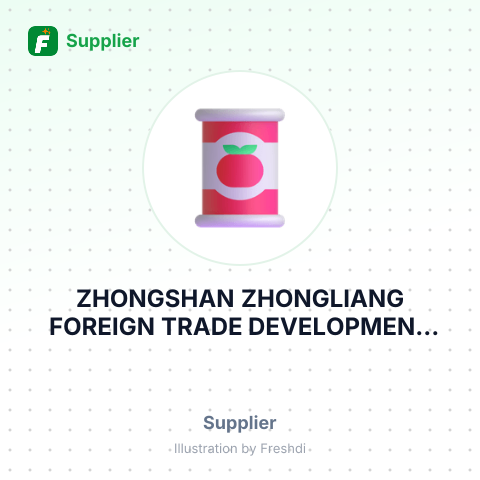 ZHONGSHAN ZHONGLIANG FOREIGN TRADE DEVELOPMENT CO.,LTD – summary card, no photo uploaded yet
