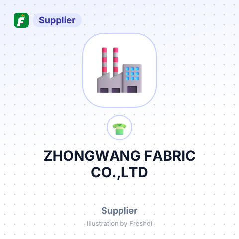 ZHONGWANG FABRIC CO.,LTD – summary card, no photo uploaded yet