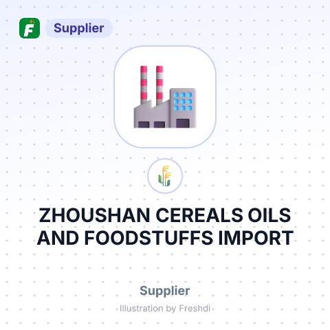 ZHOUSHAN CEREALS OILS AND FOODSTUFFS IMPORT – summary card, no photo uploaded yet
