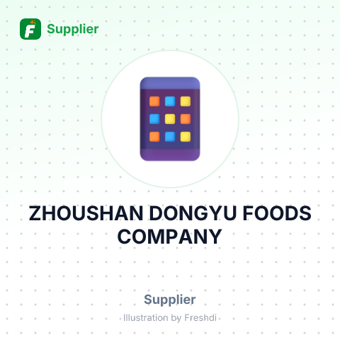ZHOUSHAN DONGYU FOODS COMPANY – summary card, no photo uploaded yet