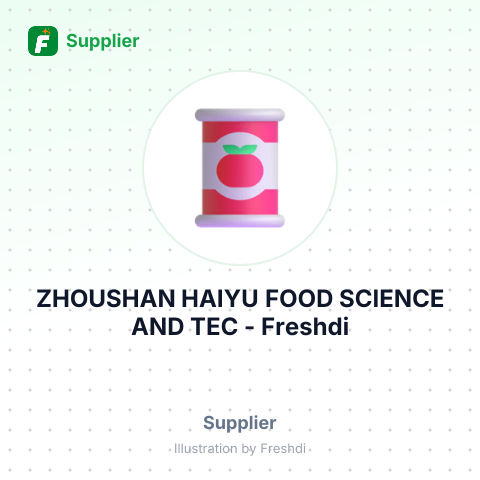 ZHOUSHAN HAIYU FOOD SCIENCE AND TEC – summary card, no photo uploaded yet