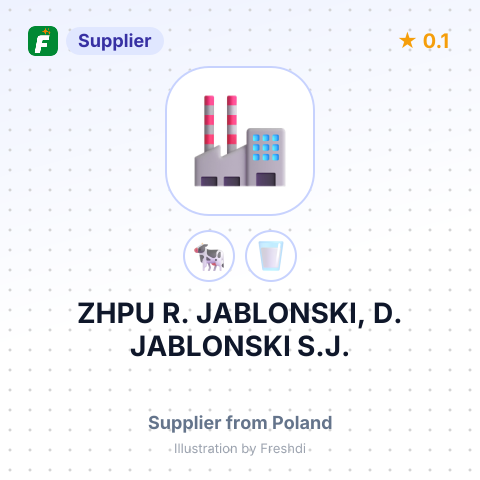 ZHPU R. JABLONSKI, D. JABLONSKI S.J. – summary card, no photo uploaded yet