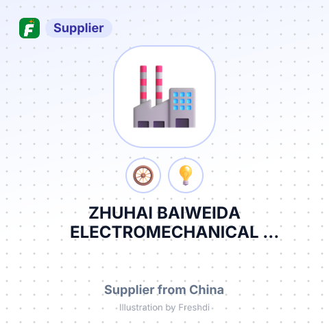 ZHUHAI BAIWEIDA ELECTROMECHANICAL EQUIPMENT CO.... – summary card, no photo uploaded yet