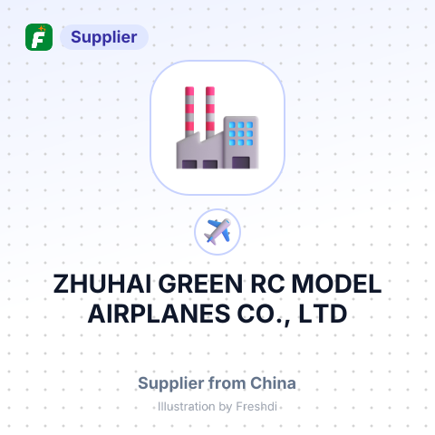 ZHUHAI GREEN RC MODEL AIRPLANES CO., LTD – summary card, no photo uploaded yet