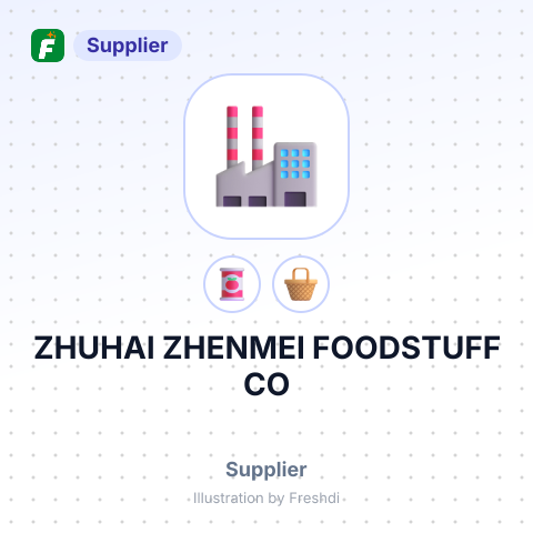 ZHUHAI ZHENMEI FOODSTUFF CO – summary card, no photo uploaded yet