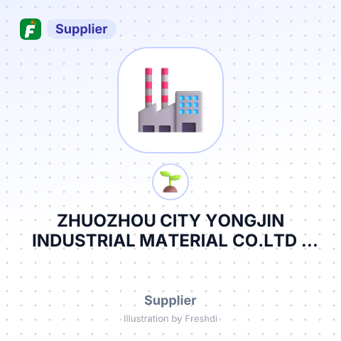 ZHUOZHOU CITY YONGJIN INDUSTRIAL MATERIAL CO.LTD – summary card, no photo uploaded yet