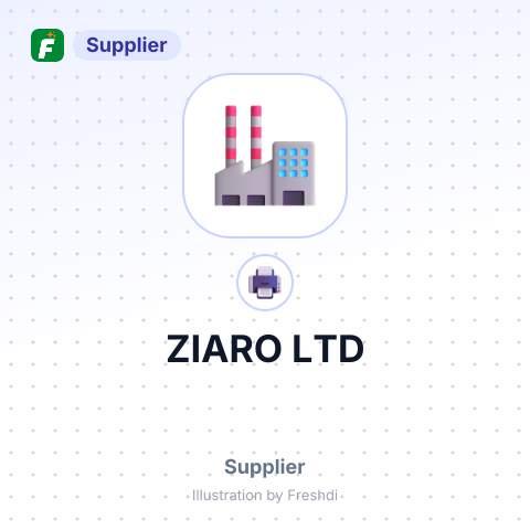ZIARO LTD – summary card, no photo uploaded yet