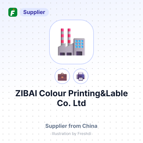 ZIBAI Colour Printing&Lable Co., Ltd – summary card, no photo uploaded yet