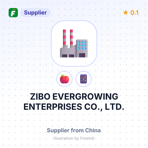 ZIBO EVERGROWING ENTERPRISES CO., LTD. – summary card, no photo uploaded yet