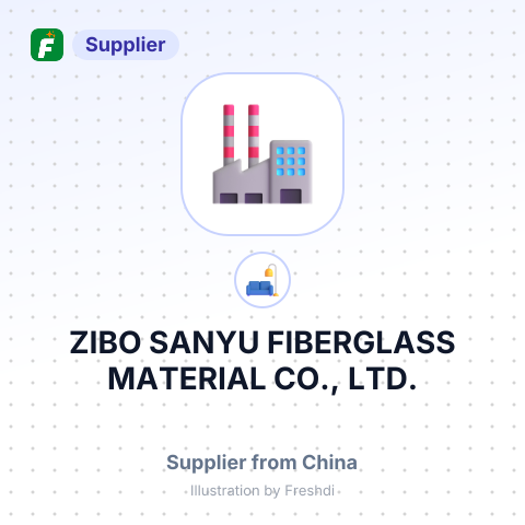 ZIBO SANYU FIBERGLASS MATERIAL CO., LTD. – summary card, no photo uploaded yet