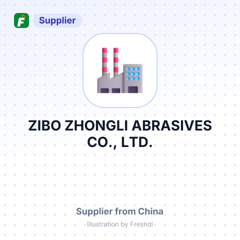 ZIBO ZHONGLI ABRASIVES CO., LTD. – summary card, no photo uploaded yet