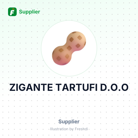 ZIGANTE TARTUFI D.O.O – summary card, no photo uploaded yet