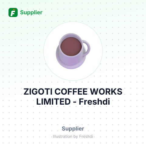 ZIGOTI COFFEE WORKS LIMITED – summary card, no photo uploaded yet