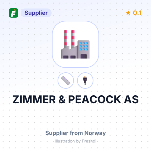 ZIMMER & PEACOCK AS – summary card, no photo uploaded yet