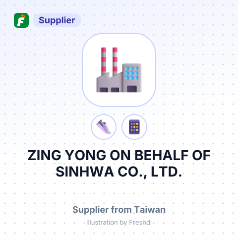 ZING YONG ON BEHALF OF SINHWA CO., LTD. – summary card, no photo uploaded yet