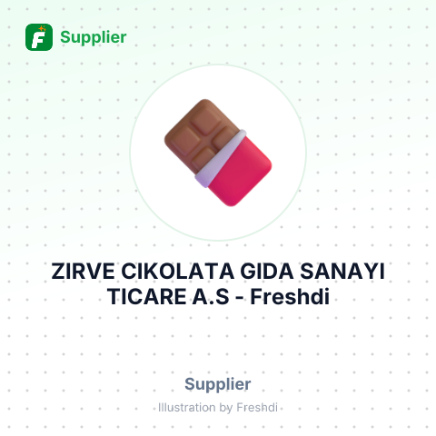 ZIRVE CIKOLATA GIDA SANAYI TICARE A.S – summary card, no photo uploaded yet