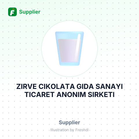 ZIRVE CIKOLATA GIDA SANAYI TICARET ANONIM SIRKETI – summary card, no photo uploaded yet