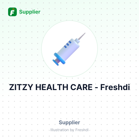 ZITZY HEALTH CARE – summary card, no photo uploaded yet