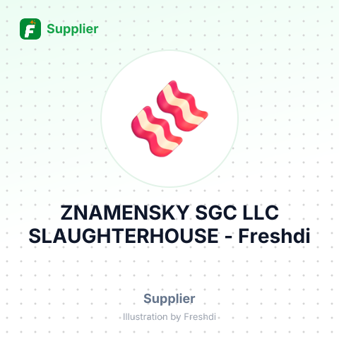 ZNAMENSKY SGC LLC SLAUGHTERHOUSE – summary card, no photo uploaded yet