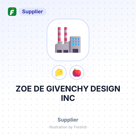 ZOE DE GIVENCHY DESIGN INC – summary card, no photo uploaded yet