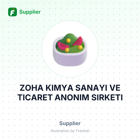 ZOHA KIMYA SANAYI VE TICARET ANONIM SIRKETI – summary card, no photo uploaded yet