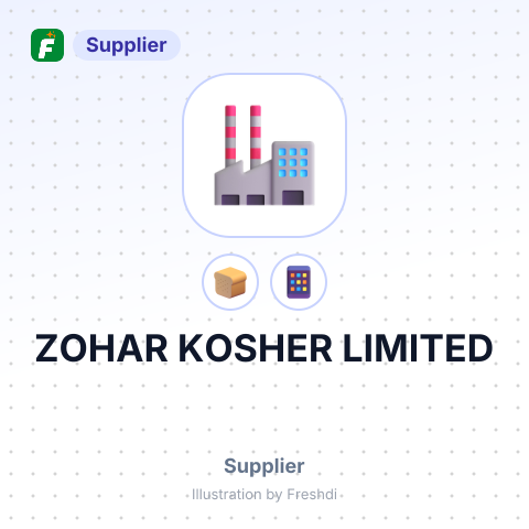 ZOHAR KOSHER LIMITED – summary card, no photo uploaded yet