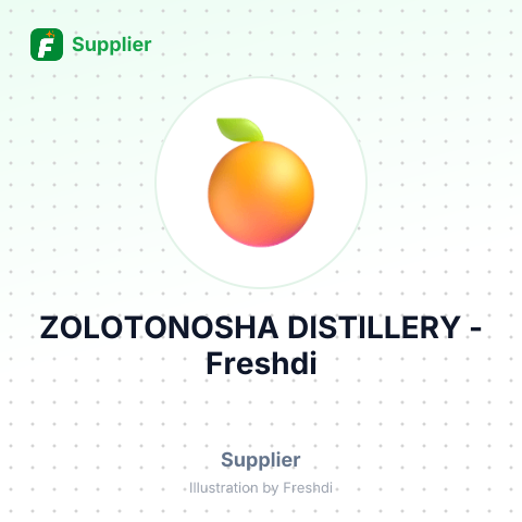 ZOLOTONOSHA DISTILLERY – summary card, no photo uploaded yet