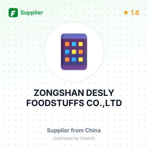 ZONGSHAN DESLY FOODSTUFFS CO.,LTD – summary card, no photo uploaded yet