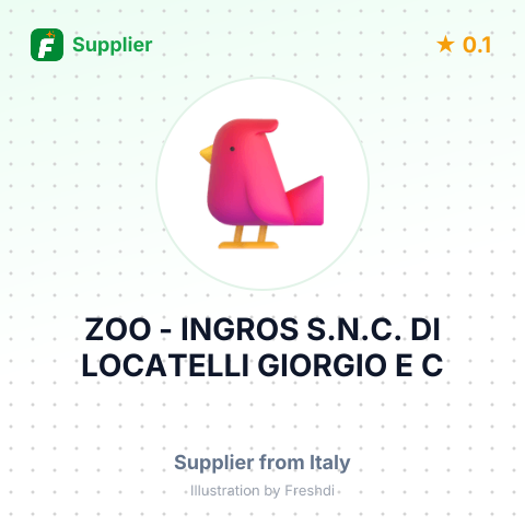 ZOO - INGROS S.N.C. DI LOCATELLI GIORGIO E C – summary card, no photo uploaded yet