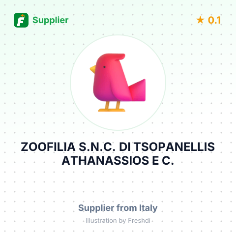 ZOOFILIA S.N.C. DI TSOPANELLIS ATHANASSIOS E C. – summary card, no photo uploaded yet