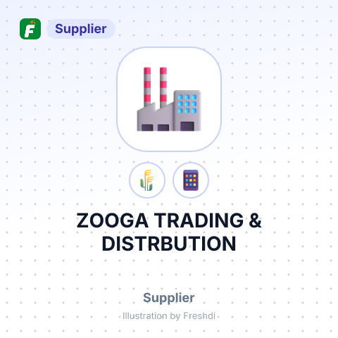 ZOOGA TRADING & DISTRBUTION – summary card, no photo uploaded yet