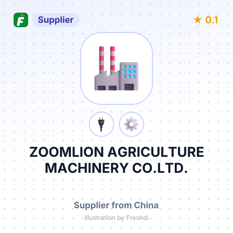ZOOMLION AGRICULTURE MACHINERY CO.LTD. – summary card, no photo uploaded yet