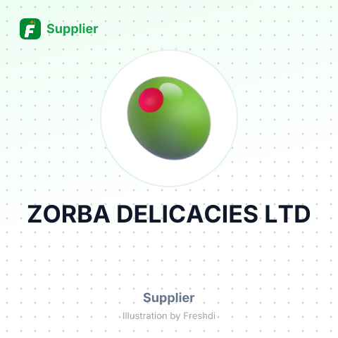 ZORBA DELICACIES LTD – summary card, no photo uploaded yet
