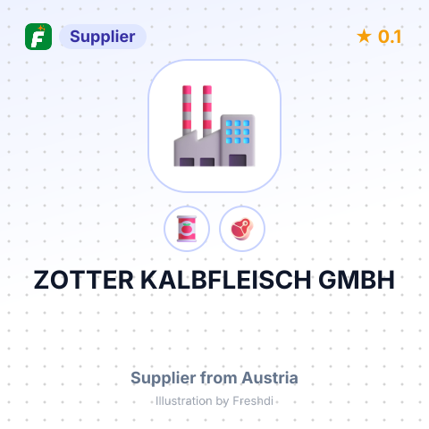 ZOTTER KALBFLEISCH GMBH – summary card, no photo uploaded yet