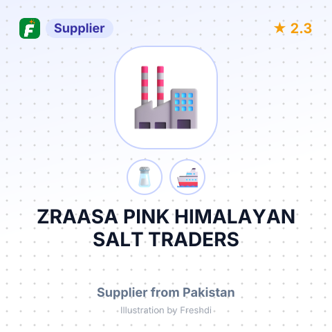 ZRAASA PINK HIMALAYAN SALT TRADERS – summary card, no photo uploaded yet