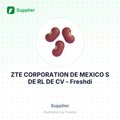 ZTE CORPORATION DE MEXICO S DE RL DE CV – summary card, no photo uploaded yet