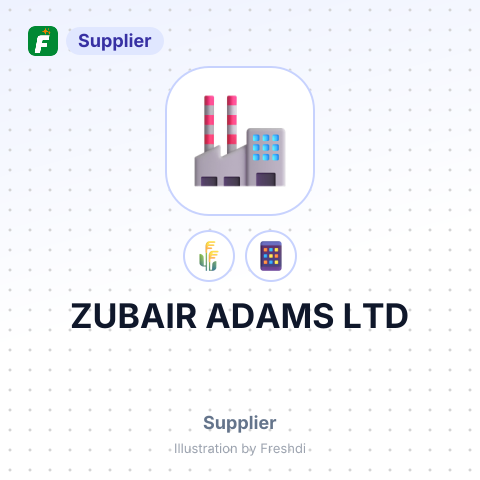 ZUBAIR ADAMS LTD – summary card, no photo uploaded yet