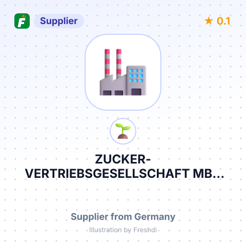 ZUCKER-VERTRIEBSGESELLSCHAFT MBH – summary card, no photo uploaded yet