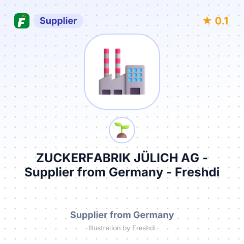 ZUCKERFABRIK JÜLICH AG – summary card, no photo uploaded yet