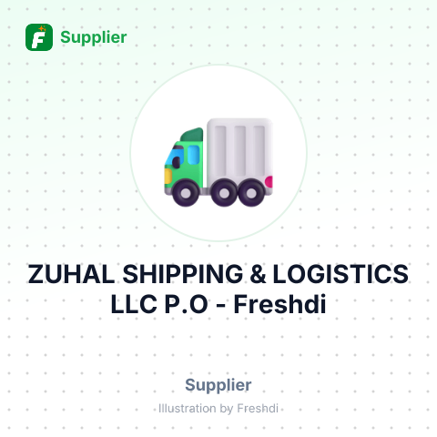 ZUHAL SHIPPING & LOGISTICS LLC P.O – summary card, no photo uploaded yet
