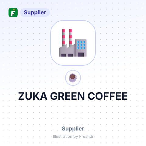ZUKA GREEN COFFEE – summary card, no photo uploaded yet