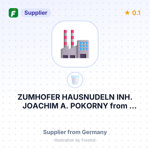 ZUMHOFER HAUSNUDELN INH. JOACHIM A. POKORNY – summary card, no photo uploaded yet