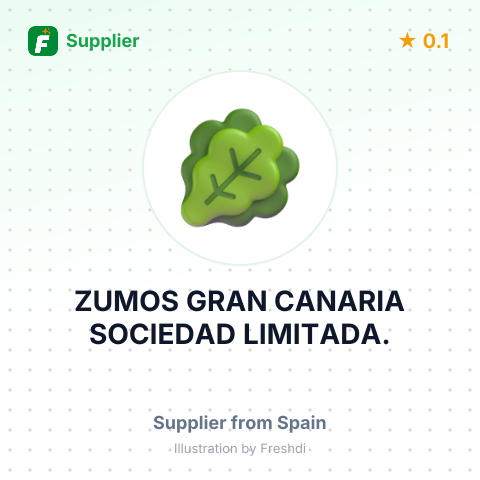 ZUMOS GRAN CANARIA SOCIEDAD LIMITADA. – summary card, no photo uploaded yet