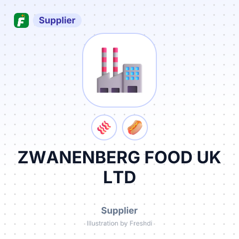 ZWANENBERG FOOD UK LTD – summary card, no photo uploaded yet
