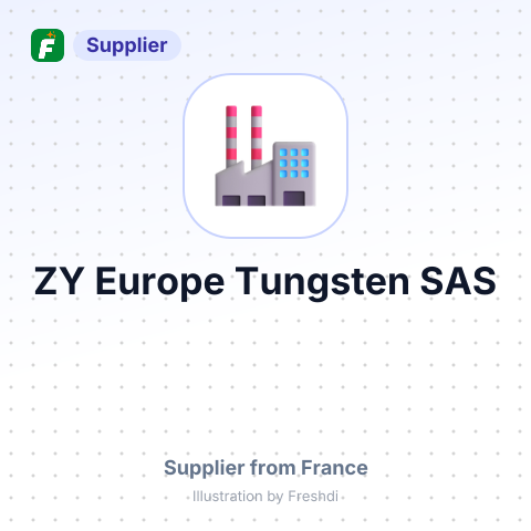 ZY Europe Tungsten SAS – summary card, no photo uploaded yet