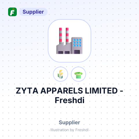 ZYTA APPARELS LIMITED – summary card, no photo uploaded yet