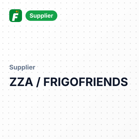 ZZA / FRIGOFRIENDS – summary card, no photo uploaded yet