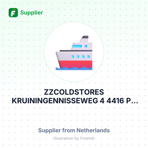 ZZCOLDSTORES KRUININGENNISSEWEG 4 4416 PK KRUININGEN THE NETHERLANDS – summary card, no photo uploaded yet