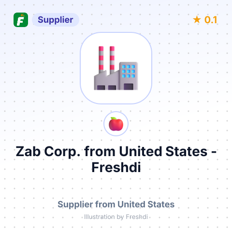 Zab Corp.  – summary card, no photo uploaded yet