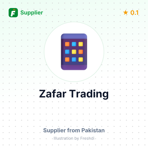 Zafar Trading  – summary card, no photo uploaded yet
